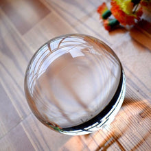 Load image into Gallery viewer, 60/70/80MM Photography Crystal Ball Ornament FengShui Globe Divination Quartz Magic Glass Ball Home Decor Sphere bola de cristal