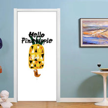 Load image into Gallery viewer, 90x200cm/77x200cm Simple European Door Stickers For Living Room Bedroom Quee Dress Girl PVC Poster Waterproof Renew Decor Decal